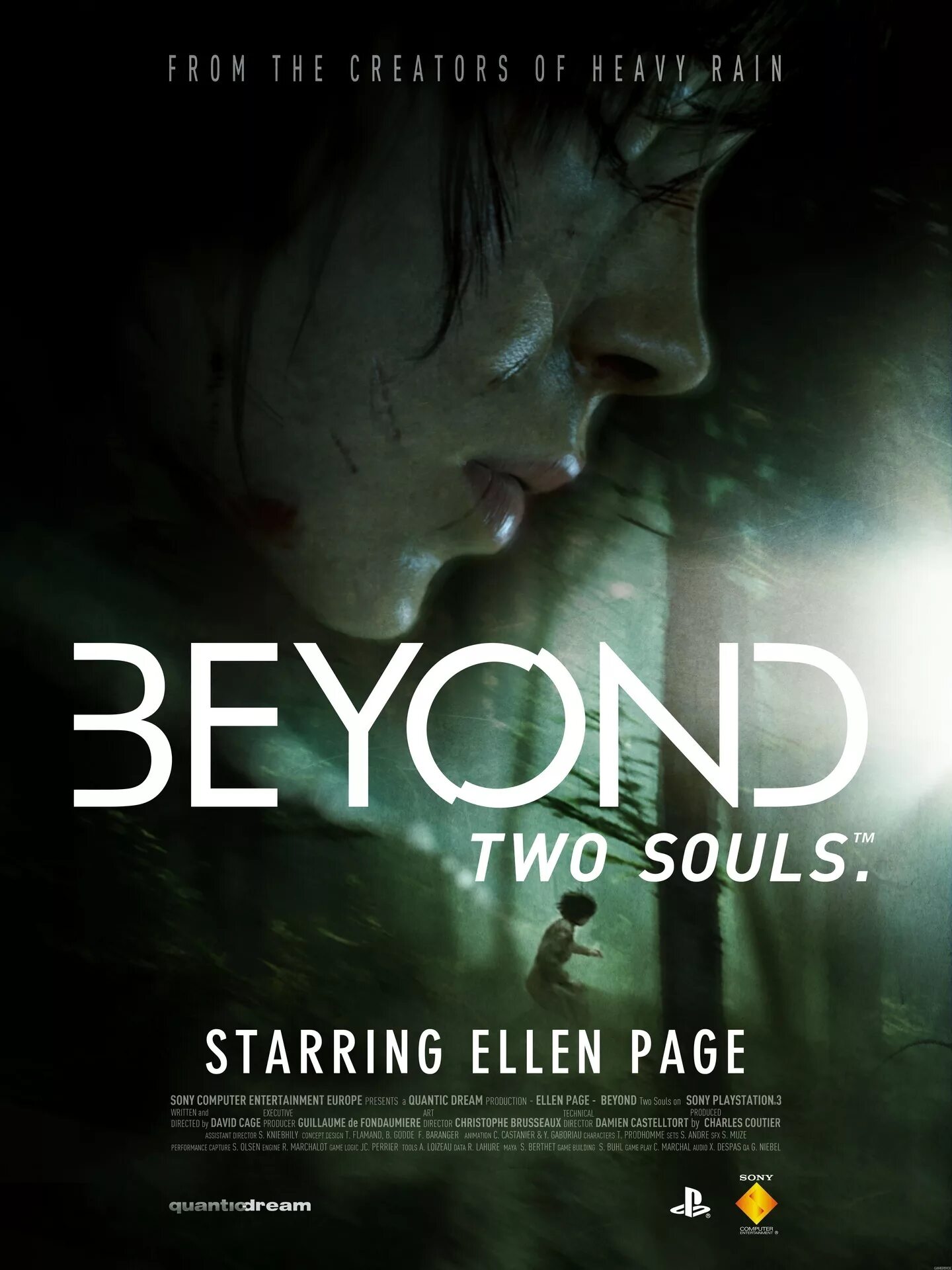 Игра за гранью 2 души. Beyond two Souls poster. Beyond two Souls Постер. За гранью: две души / Beyond: two Souls.