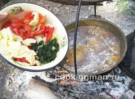 Вкусный шулюм из свинины
