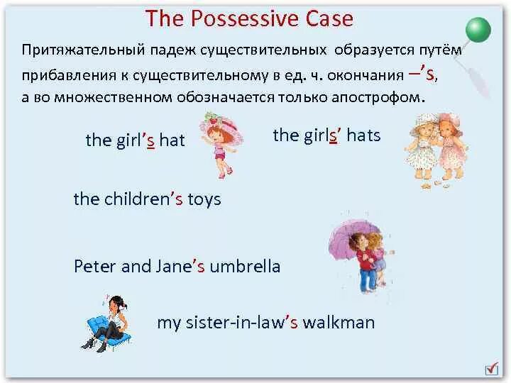 Possessive Case правило для детей. Possessive Case в английском языке. Possessive Case 's. Possessive Case 5 класс. Апостроф s в английском