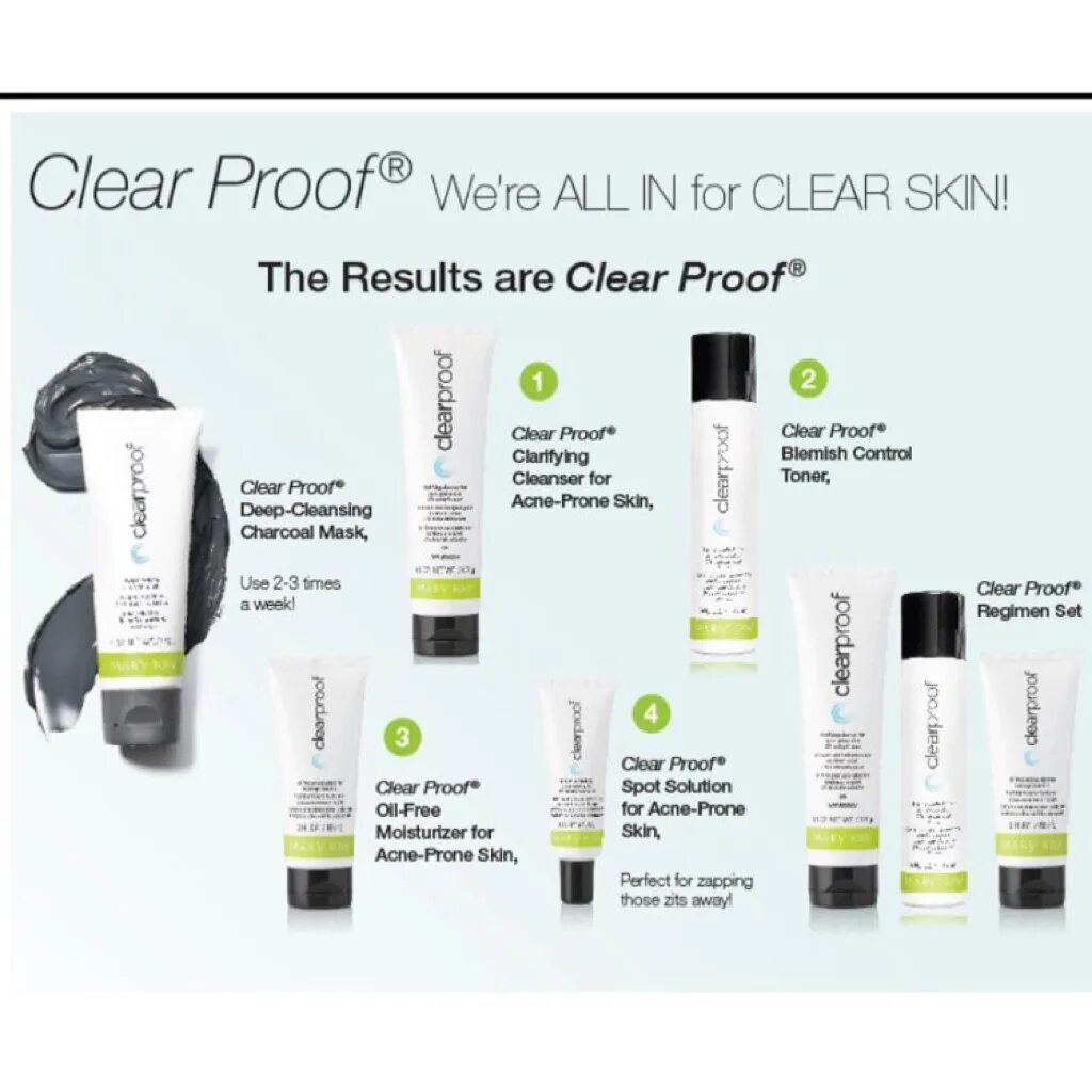 Clear перевести. Набор Clear Proof Mary Kay.