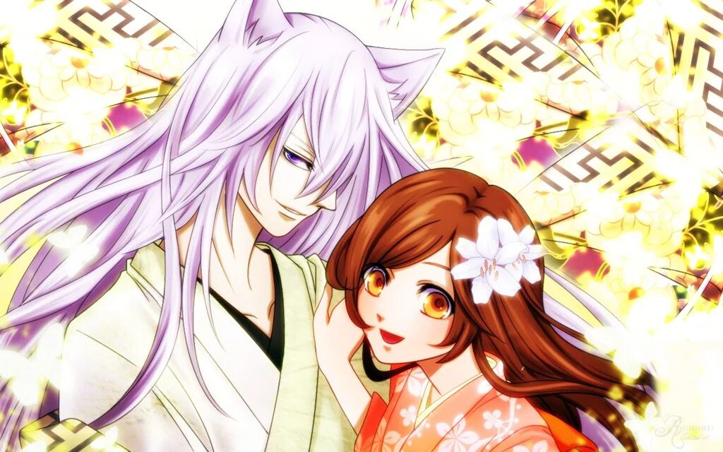 Очень приятно бог свадьба. Демон лис томоэ и нанами. kamisama kiss томоэ. kamisama kiss 4 ova. аниме очень приятно бог ова 4.