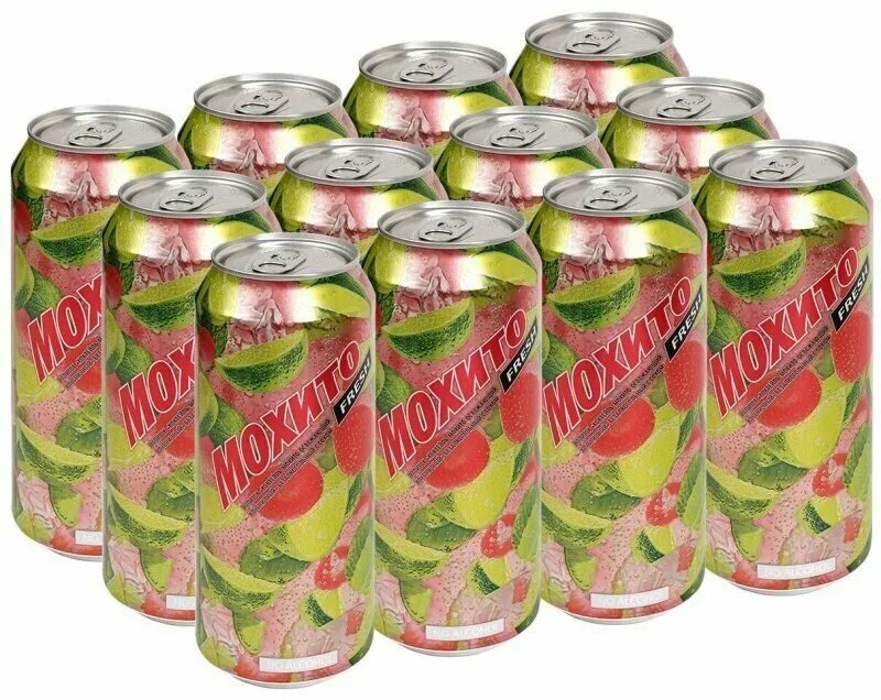 Отзыв о Безалкогольный напиток Очаково Мохито Fresh Вкусно и меру газированно.