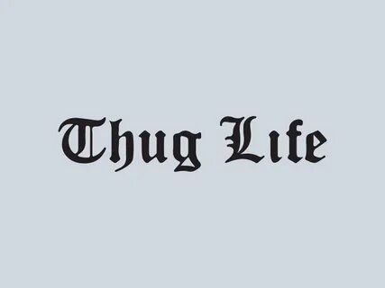 Thug перевод