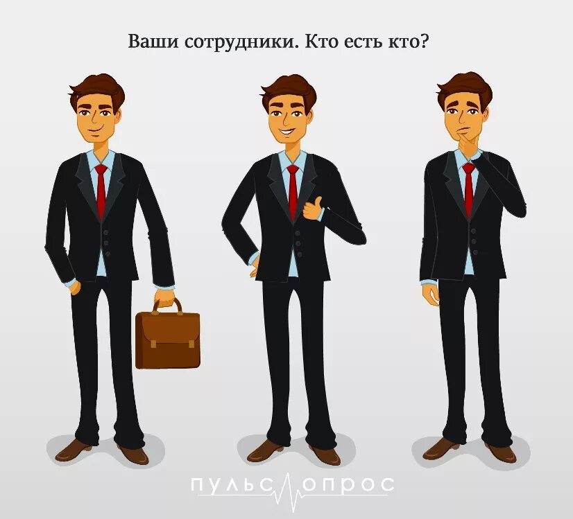 Какие типы работников. Типы сотрудников. типы персонала. бизнес персонажи. опрятный внешний вид рисунок.