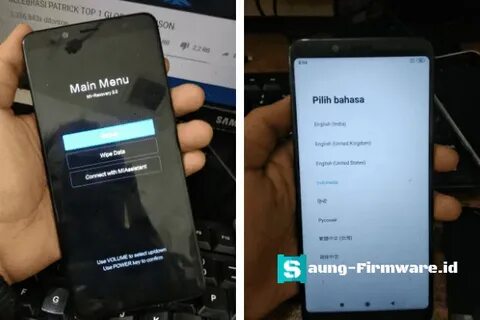 Main menu recovery 5.0
