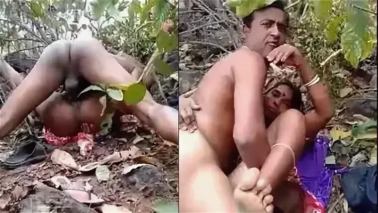 Dehati Couple Caught Fucking In Jungle indian porn.