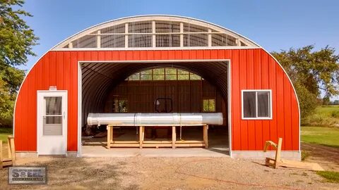 Steel Arch Buildings, Garages.