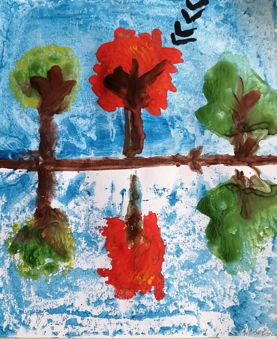 Монотипия малахит. Нетрадиционные техники рисования в детском саду в старшей. Монотипия предметная нетрадиционная техника рисования. Кляксография техника рисования для детей 1 класс. Монотипия техника рисования.