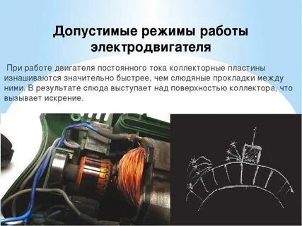 Допустимые режимы работы