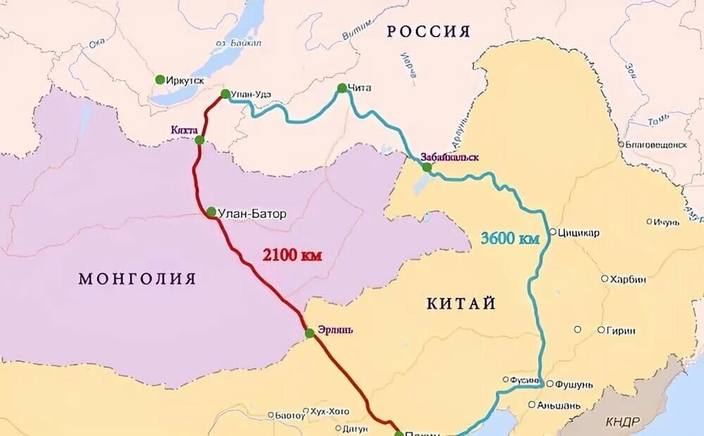Граница с китаем км