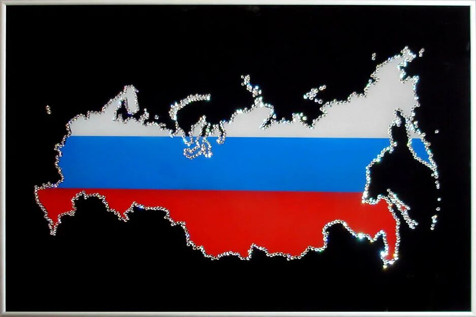 Картина сваровски "Карта России" - купить по выгодной цене на Яндекс.Маркете