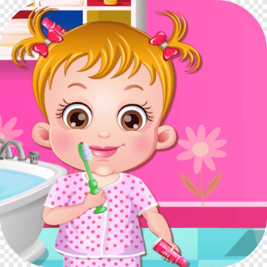 Маша умывается. Бэби Хейзел. Игры Baby Hazel hair Care. Ребенок умывается. Ребенок умывается и чистит зубы.