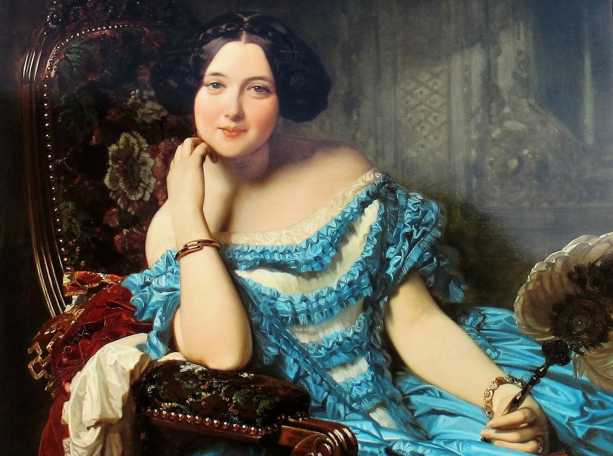 Красивая графиня. Эрнестина пфеффель. портрет графини фредерико мадразо. эрнестина дернберг. федерико де мадрасо графиня вильчес.
