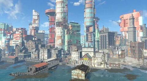 Fallout города