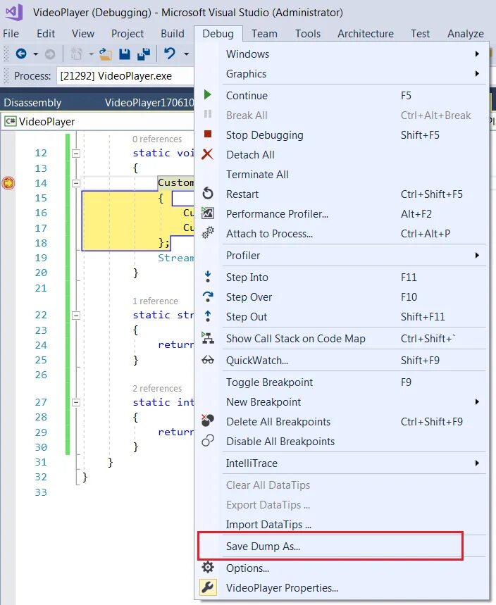 Точка останова в visual studio. Меню build в visual studio. visual studio performance profiler. папка bin-debug в висуал студио 2013. как открыть toolbox visual studio.