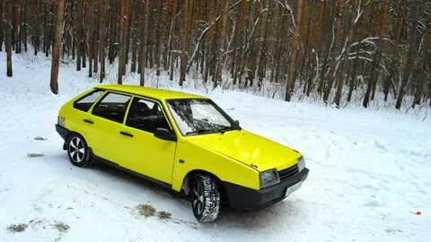 Ваз 2109 желтый