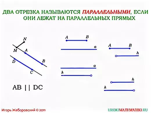 Два отрезка