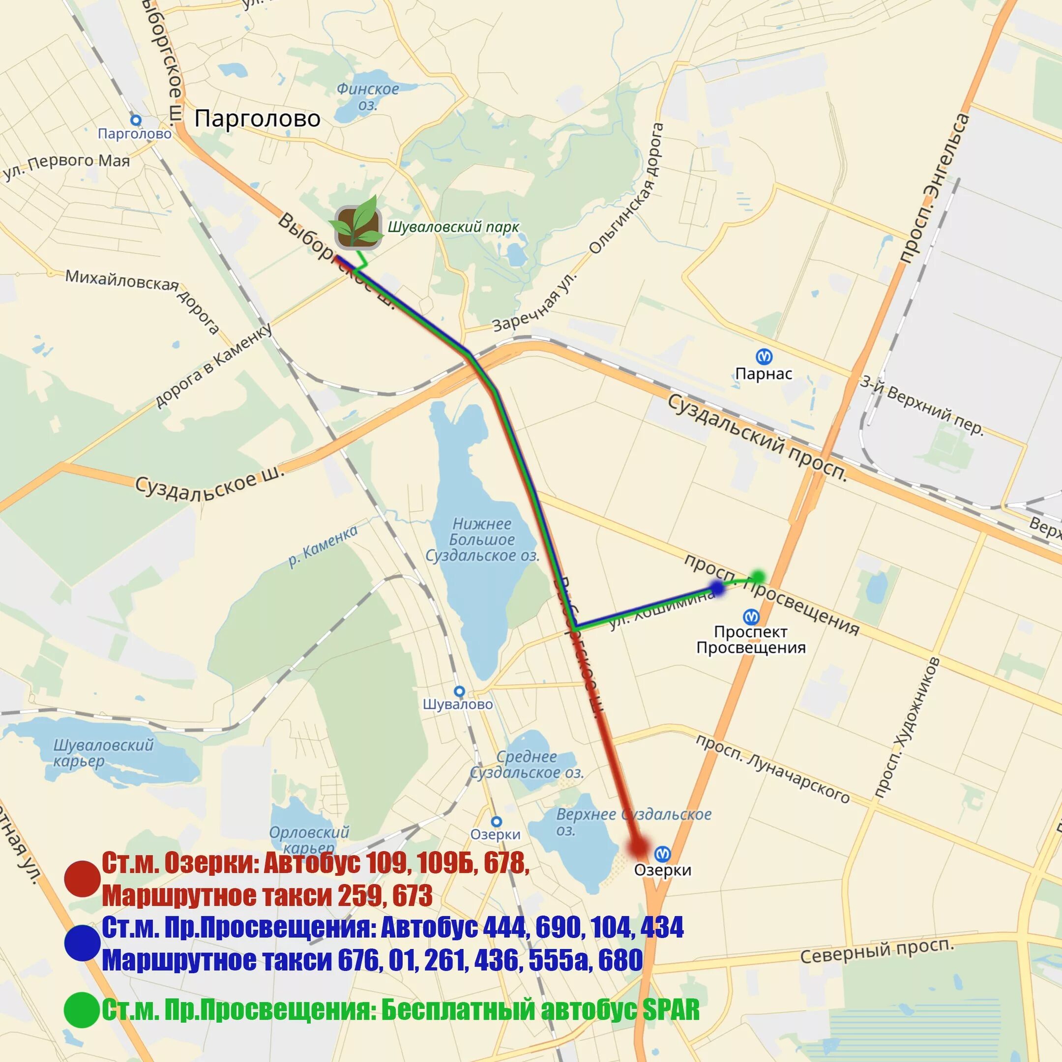 397 автобус карты. Автобусы до проспекта Просвещения. Маршрутка до метро Озерки. Автобус Парнас проспект Просвещения. Проспект Просвещения -Парголово автобусы.