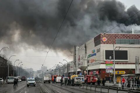 Пожар торгового