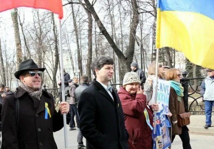 Прогулки оппозиции. Гальперин националист.