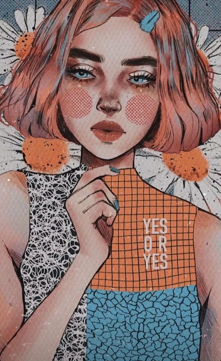 Эстетик аватарки из пинтереста эстетика. Авы для девочек эстетика. Эстетика с цветами. Эстетические картинки. Девушки в мультяшном стил.