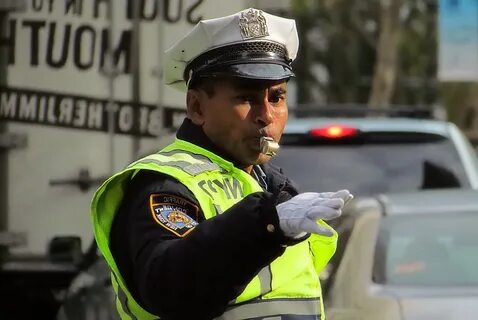 Traffic policeman