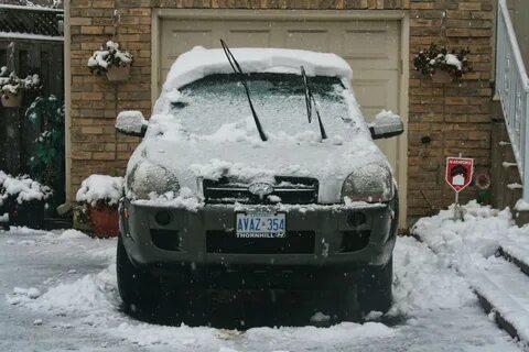 Warming the car