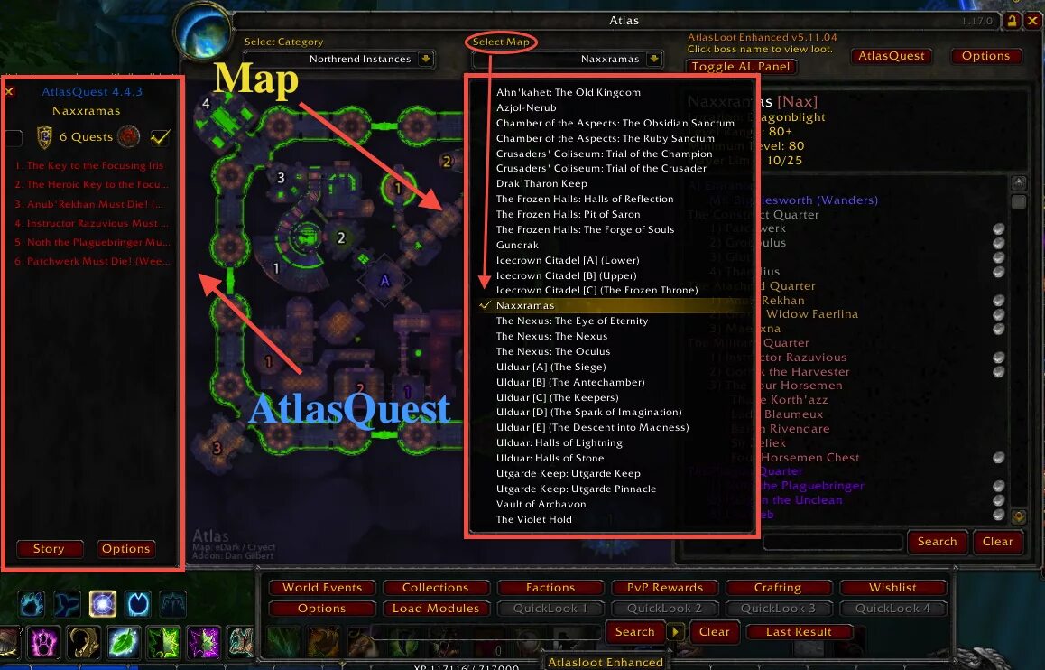 Атлас wow. ATLASLOOT для wow 3.3.5 a. ATLASLOOT enhanced. Wow 3.3.5 аддон ATLASLOOT.