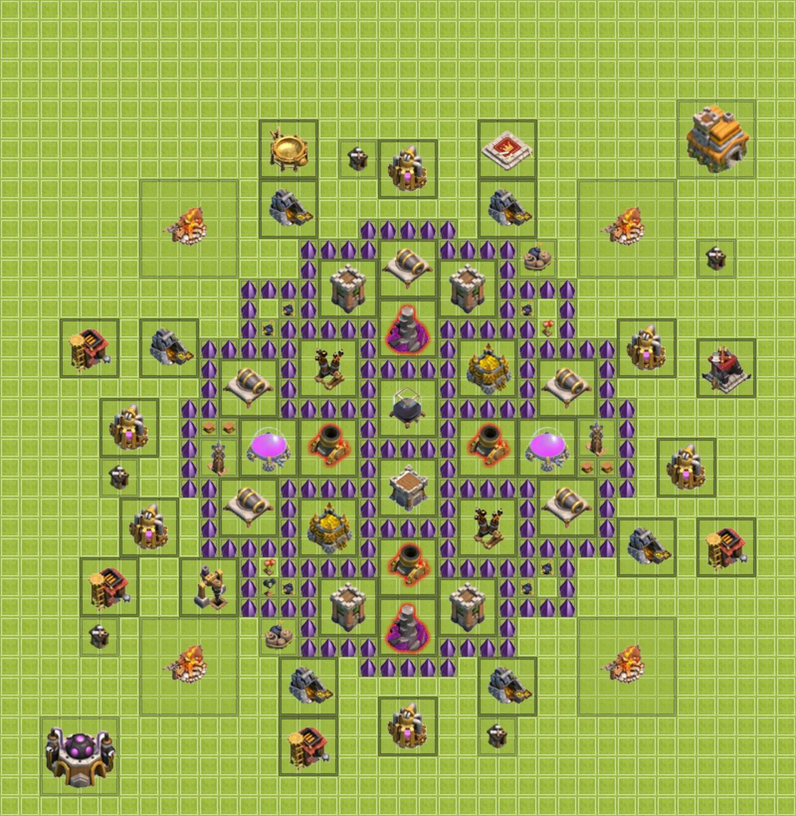 Clash of clans местоположение