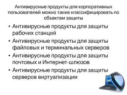 Антивирусная защита это