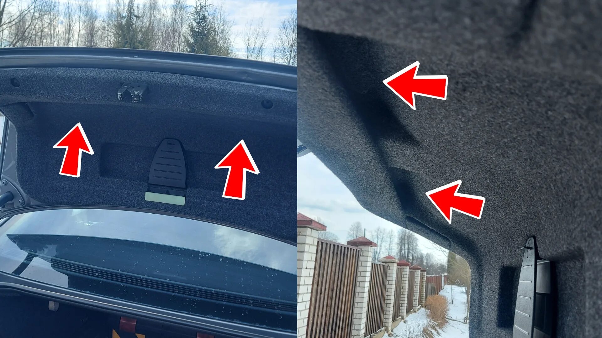 Не открывается крышка багажника Volkswagen Passat B6 седан - Volkswagen Passat B