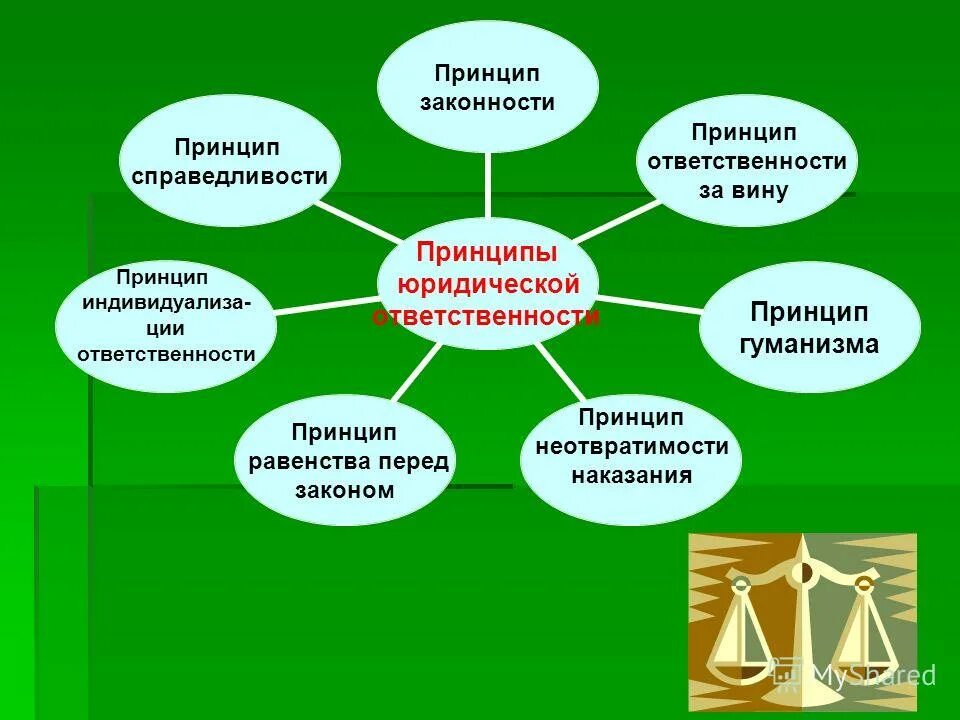 принципы вины и справедливости