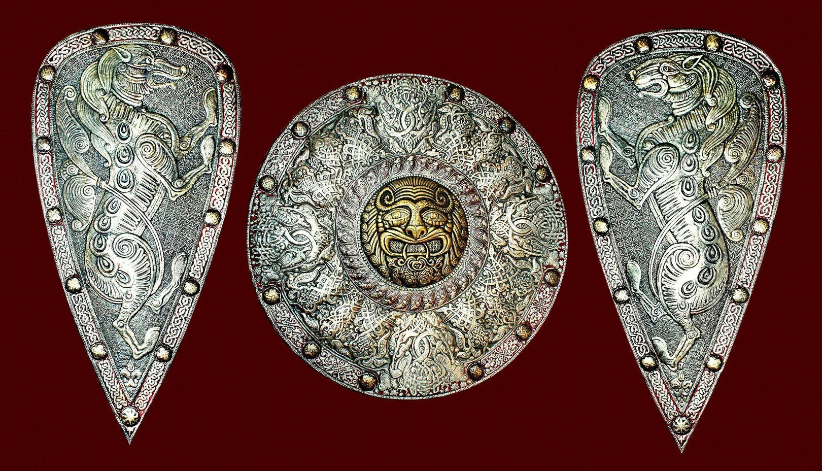 славянский щит. щит древних войнов руси. древние щиты.