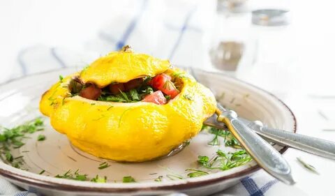 Желтые патиссоны рецепты
