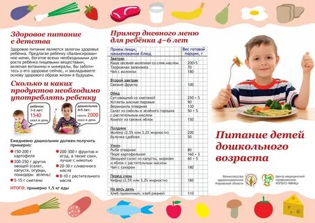 Питание детей что значит