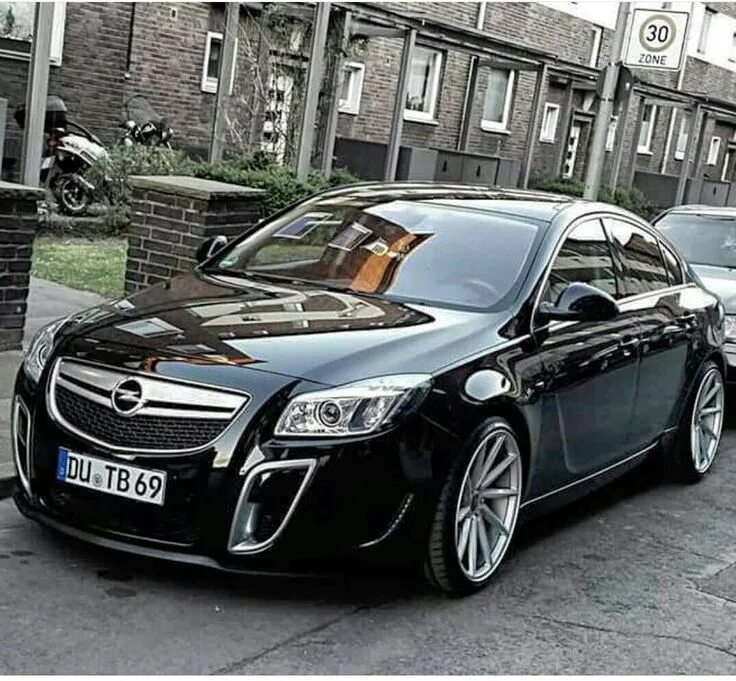 Front Diffuser Splitter Maxton Design Gloss for Vauxhall/Opel Insignia Vxr/Opc e
