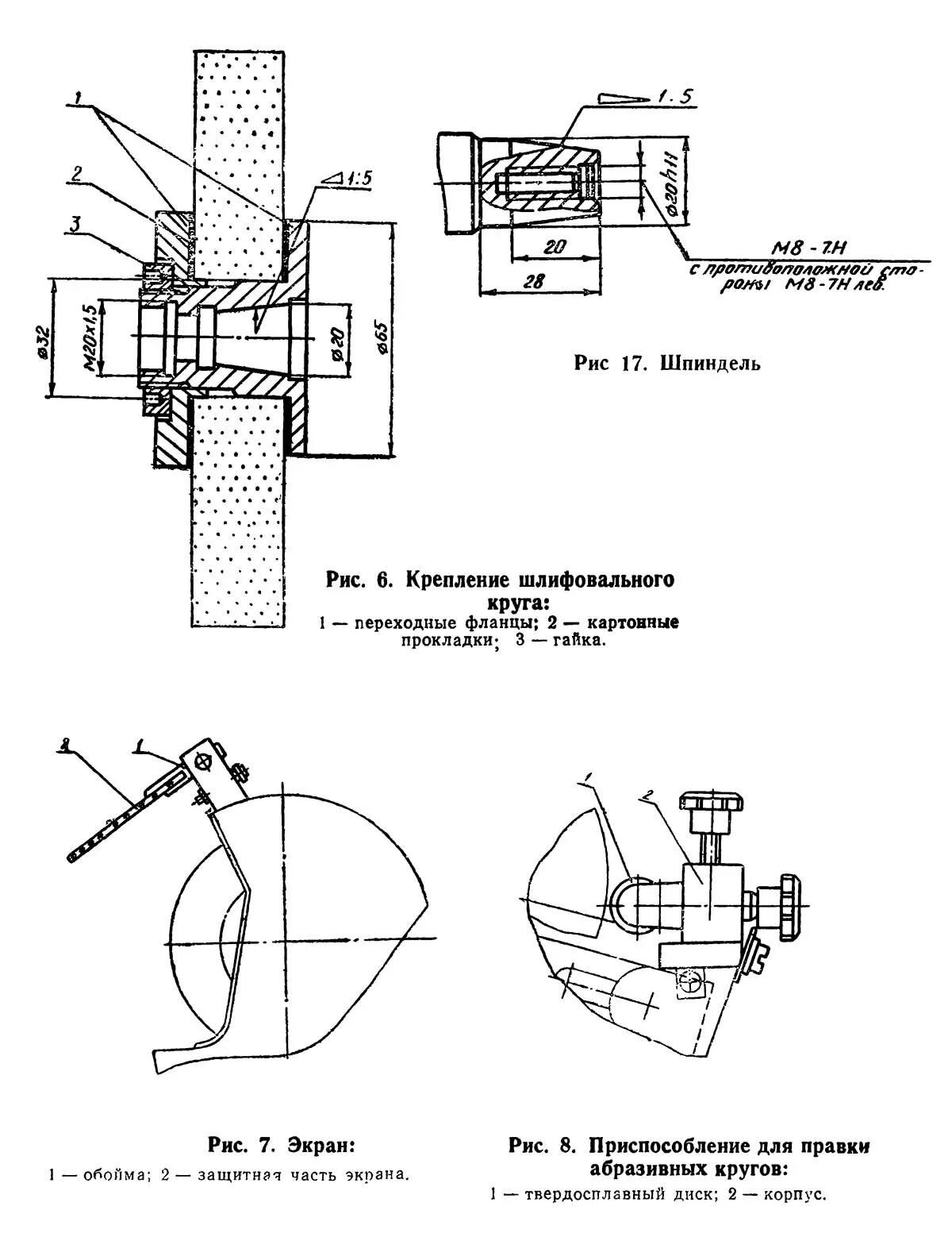 2x10. крепление круга. крепление круга. оправка для шлифовального круга плоскошлифовального станка. крепление круга.