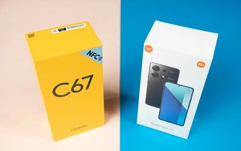 Realme c67 или redmi note 13