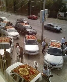Свадьба с ковром
