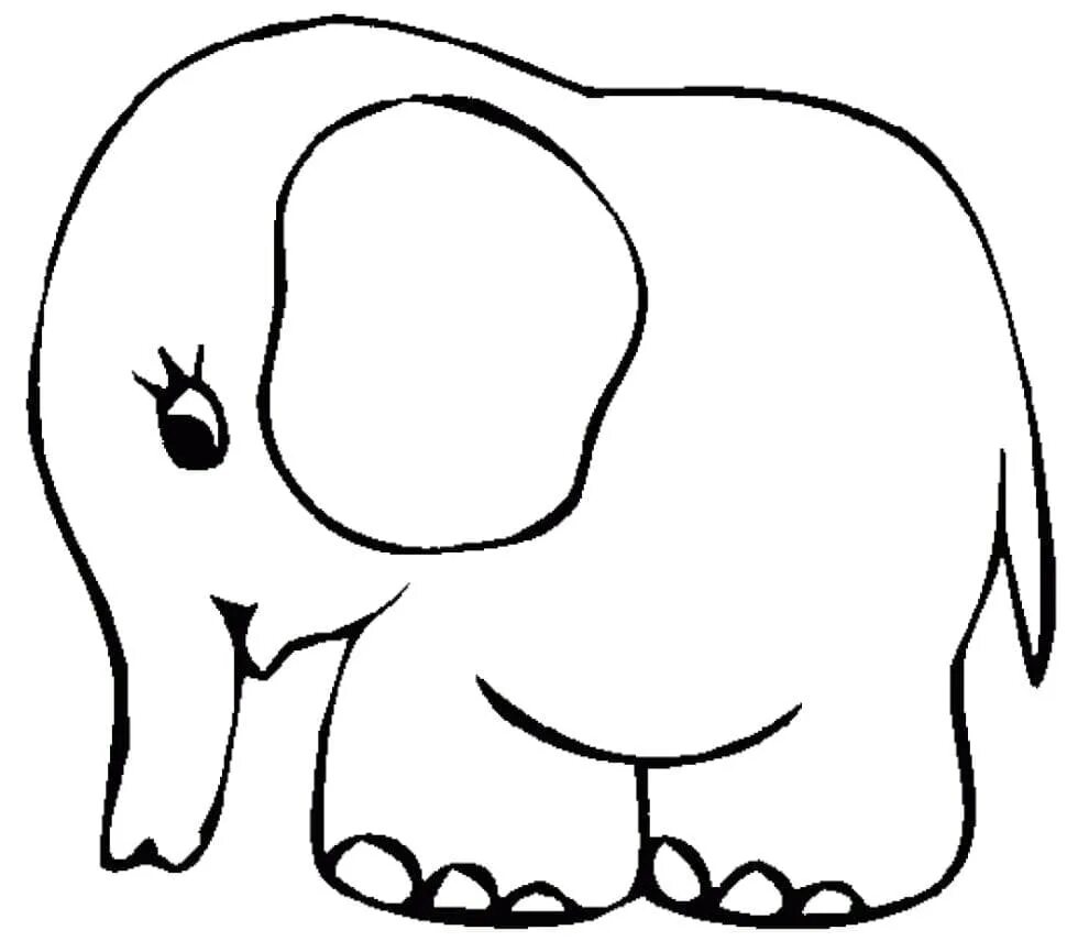 Картинки для детей 3 лет. Раскраска Слоник. Раскраски для самых маленьких. Слон раскраска для детей. Слоненок раскраска для детей.