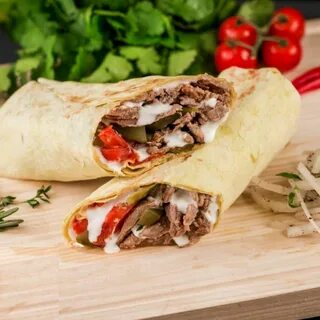 Мясо лаваш шаурма