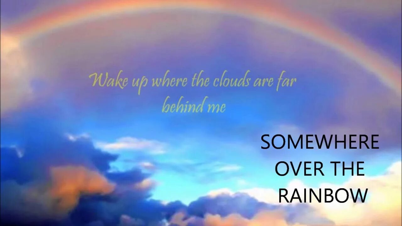 "Rainbow sky" - image created in Shedevrum