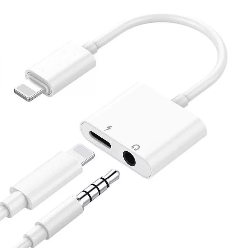 Две пары наушников к андроид. Аудиопереходник joyroom s-m403 lightning на 3,5 мм + lightning на зарядку (белый). переходник с iphone на 3.5 jack для наушников. apple iphone lightning + 3.5mm. переходники для наушников iphone 8 plus.