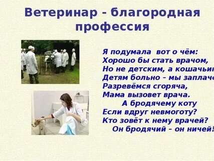 Реферат на тему профессия