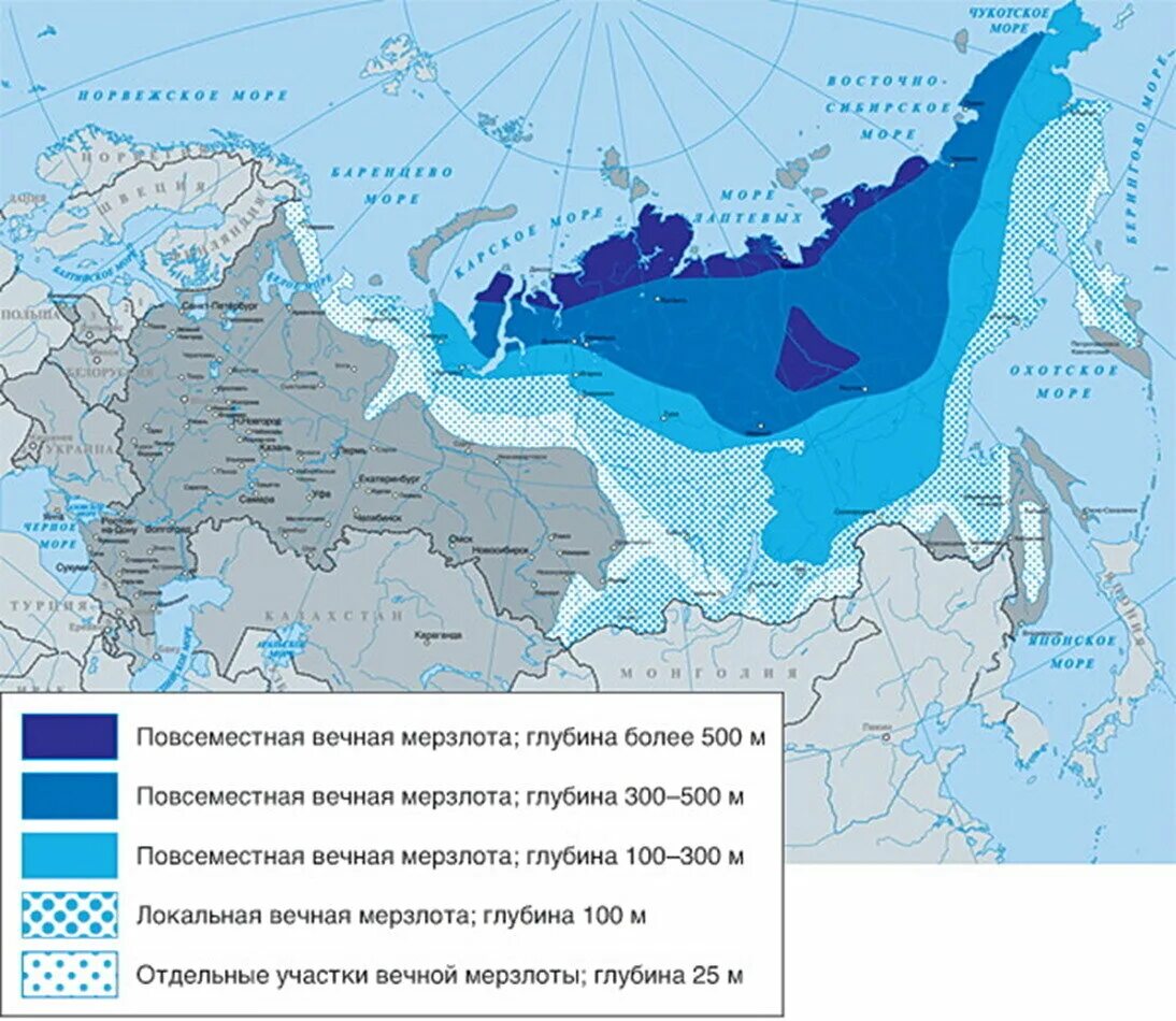 Территорий где есть. Граница вечной мерзлоты в России на карте. Зона вечной мерзлоты в России на карте. Карта распространения многолетней мерзлоты. Карта распространения многолетней мерзлоты на территории России.