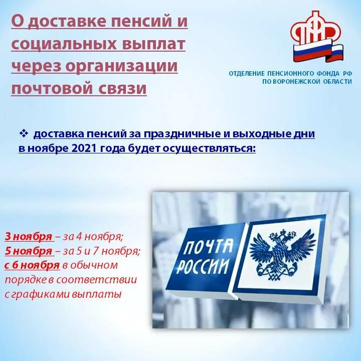 Пенсионный фонд выплаты горячая линия. Организация доставки пенсии. Социальный фонд России выплаты пенсий. Социальный фонд России по Воронежской области. Социальный фонд России информирует.