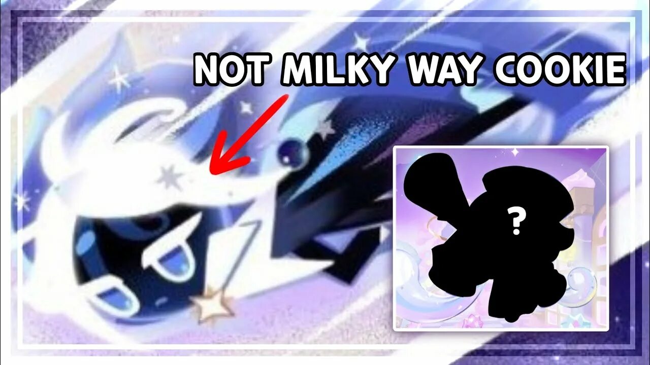 Milky way cookie. Milky way cookie