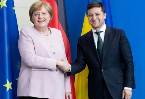 Меркель зеленскому