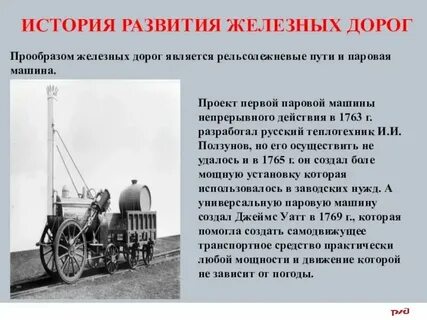 Презентация история дорог