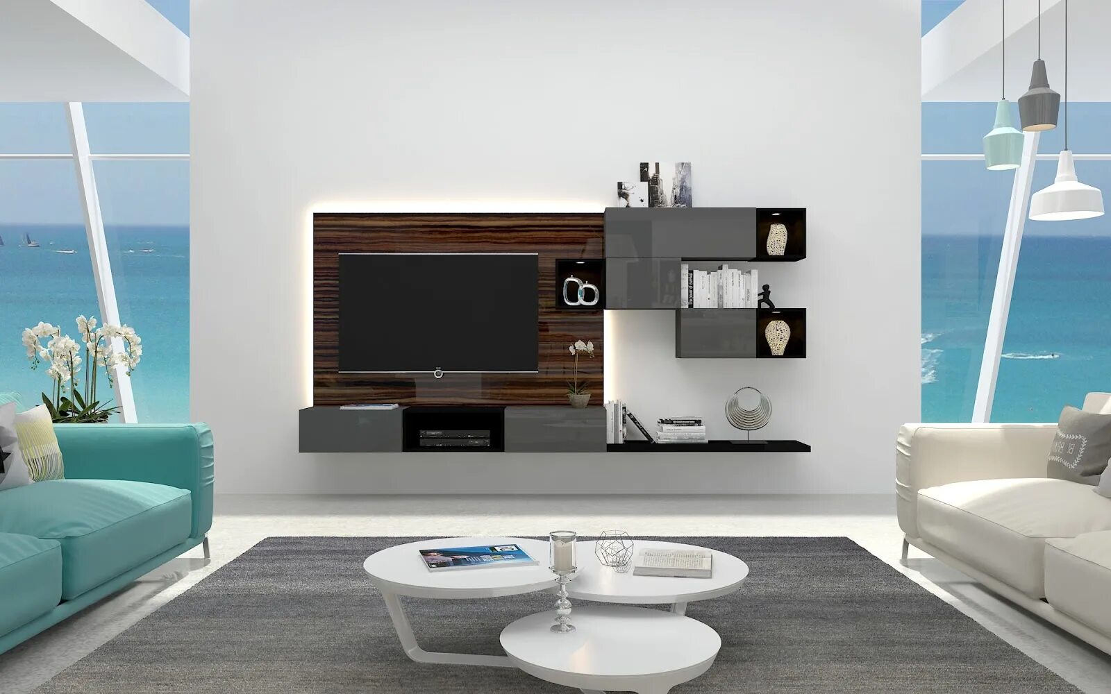 Trendy and Modern TV-Wall Unit. Дизайн Юнит. TV Unit with Flair. Time Unit tv49. Unit tv